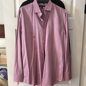 Men's Pink Dress Shirt banana republic